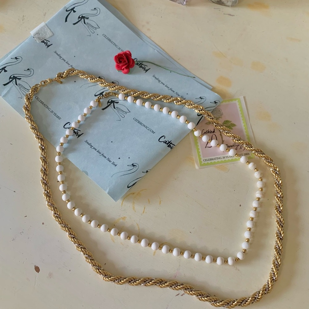 Vintage Monet Necklaces Bundle of 2